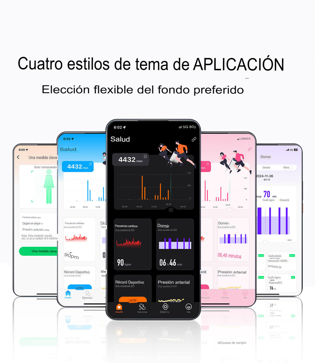 Reloj Inteligente Sin Pantalla – Smartband Deportiva Multifuncional