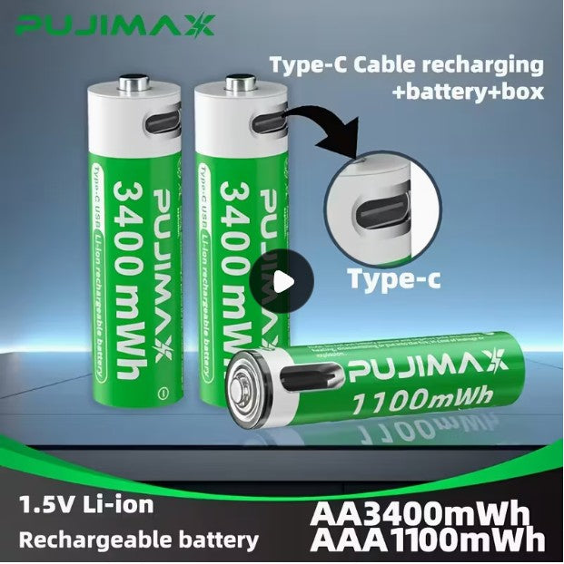 BATERIAS RECARGABLES X 4