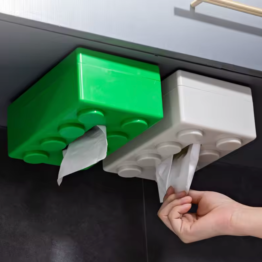 CAJA DE PAÑUELOS LEGO