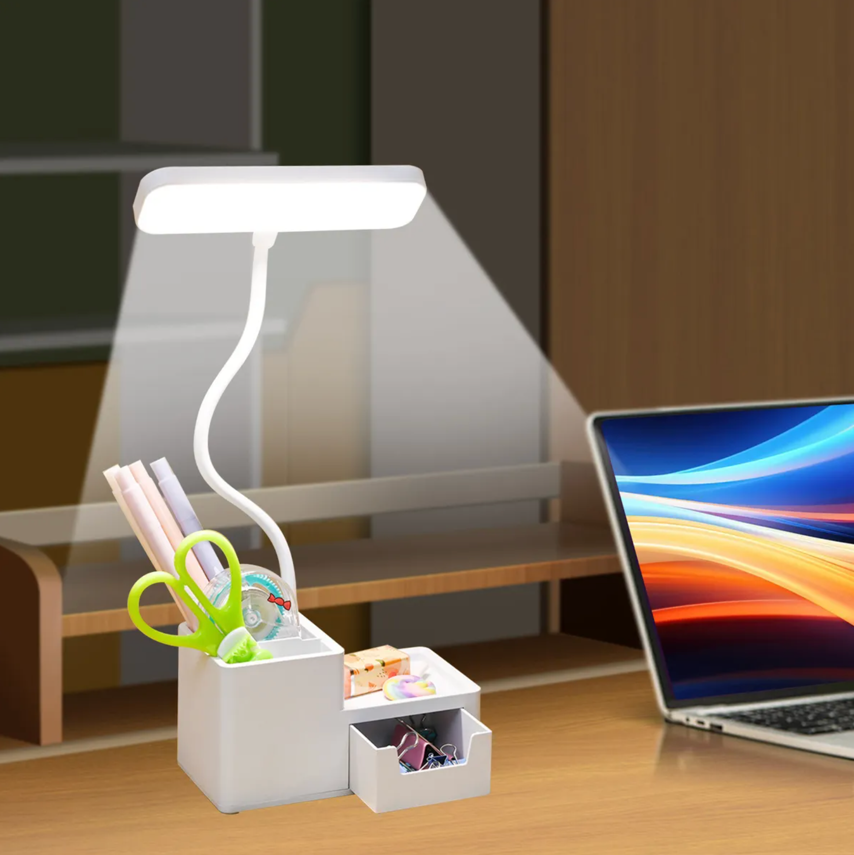 LÁMPARA DE MESA LED