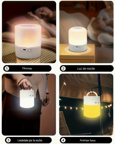 Lampara de Altavoz Bluetooth Inteligente