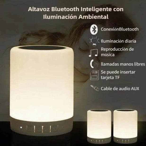 Lampara de Altavoz Bluetooth Inteligente